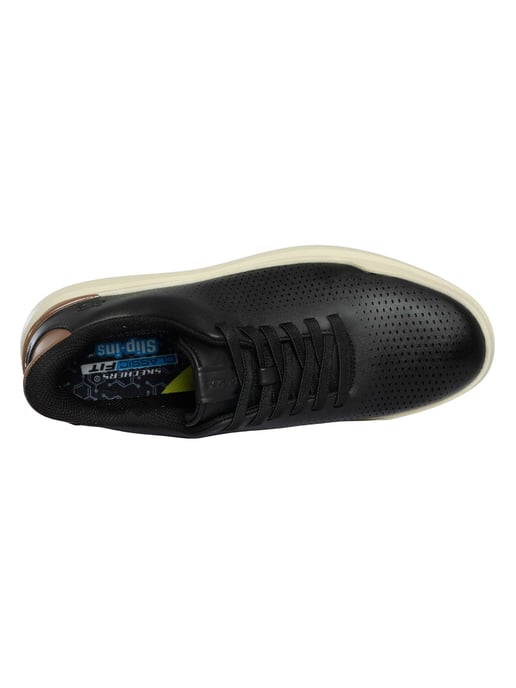 Skechers Zapatillas Sin Cordones Owen Connell, Negro - Image 6