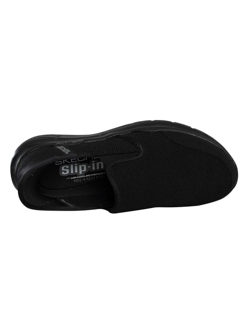 Skechers Zapatillas Equalizer 5.0 De Ajuste Relajado Sin Cordones, Negro - Image 6
