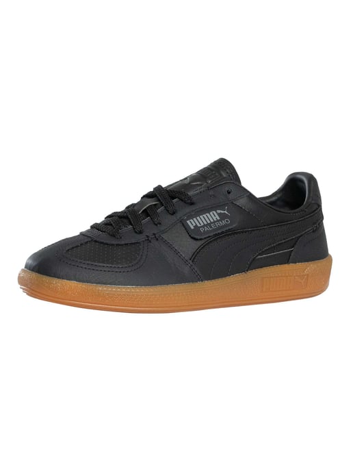 Puma Zapatillas De Piel Palermo, Negro - Image 1