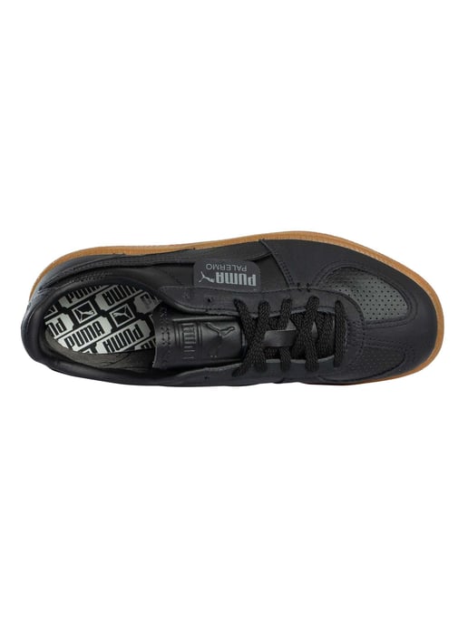 Puma Zapatillas De Piel Palermo, Negro - Image 6