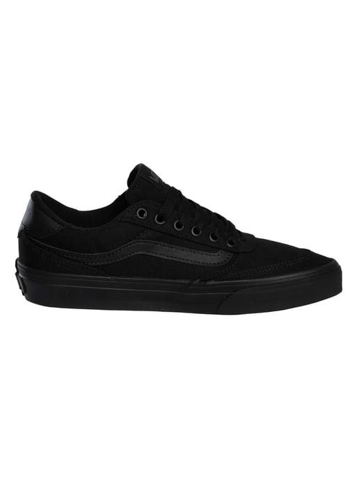 Vans Zapatillas De Lona Brooklyn, Negro - Image 3