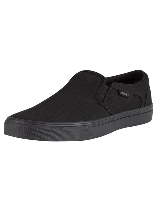 Vans Zapatillas De Lona Asher, Negro - Image 1