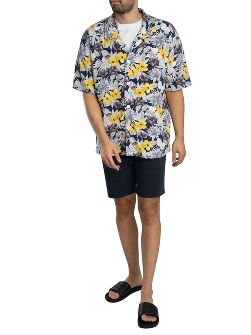 HUGO Camisa Relajada De Playa, Multicolor - Image 6
