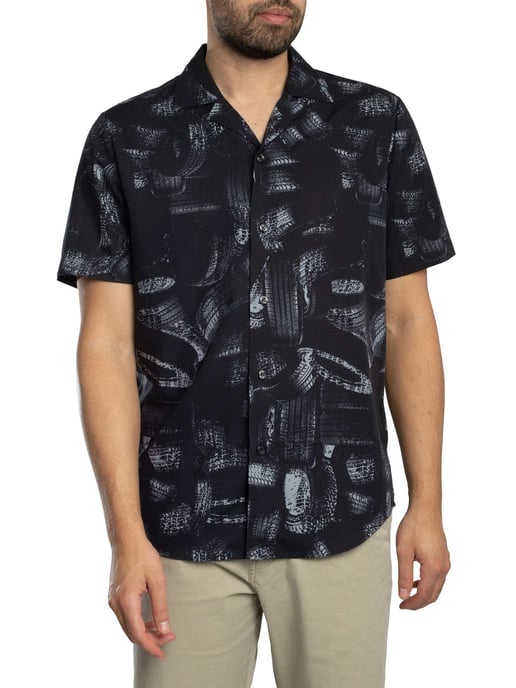 HUGO Camisa De Manga Corta Ellino, Negro - Image 2