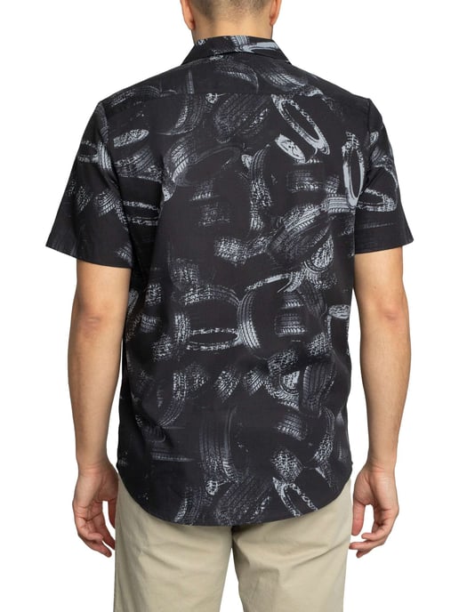 HUGO Camisa De Manga Corta Ellino, Negro - Image 3