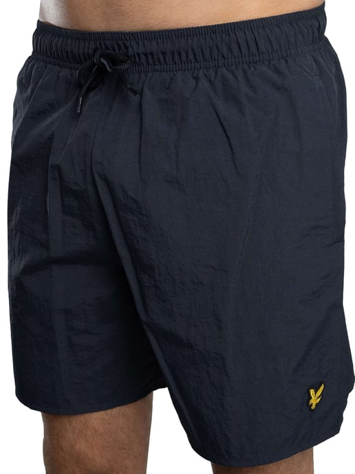 Lyle & Scott Pantalones Cortos De Baño Lisos, Azul - Image 5