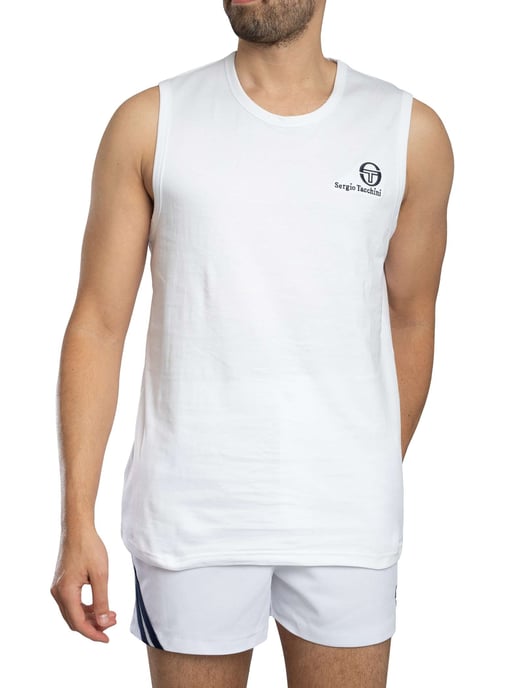 Sergio Tacchini Chaleco Sawyer, Blanco - Image 1