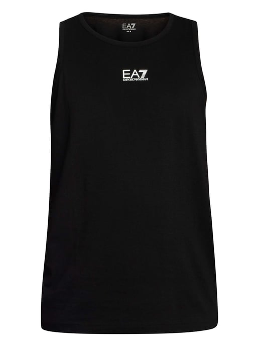 EA7 Chaleco Ajustado Con Logotipo, Negro - Image 5
