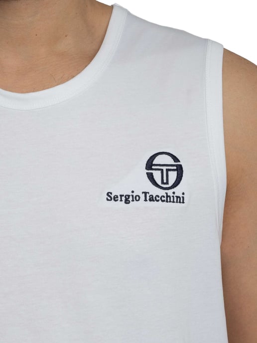 Sergio Tacchini Chaleco Sawyer, Blanco - Image 4