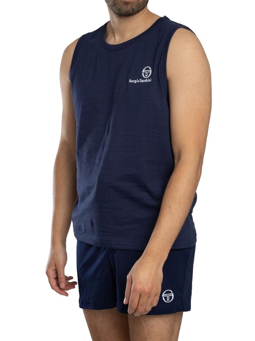 Sergio Tacchini Chaleco Sawyer, Azul - Image 2