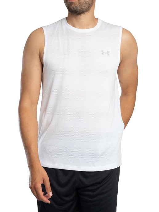 Under Armour Camiseta Sin Mangas Velociti, Blanco - Image 2