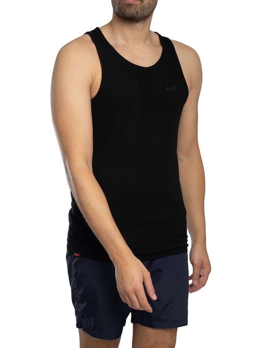 Superdry Chaleco Esencial Con Logotipo, Negro - Image 2