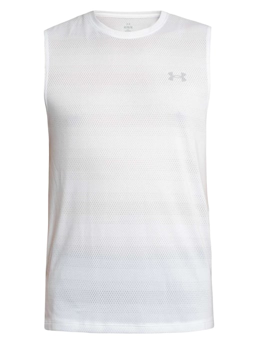 Under Armour Camiseta Sin Mangas Velociti, Blanco - Image 5