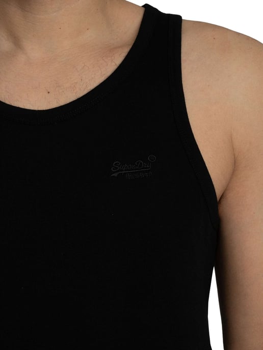 Superdry Chaleco Esencial Con Logotipo, Negro - Image 4