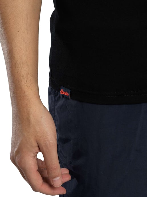 Superdry Chaleco Esencial Con Logotipo, Negro - Image 5