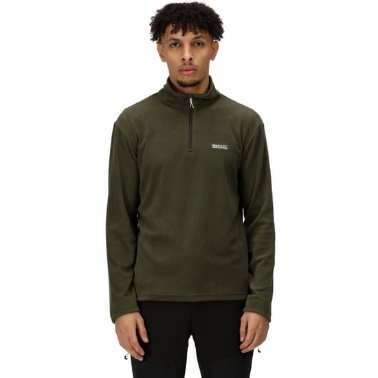 Regatta Sudadera Thompson Fleece Zip, Verde - Image 1