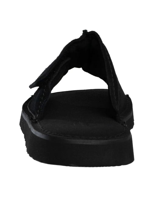 Clarks Sandalias De Ante Solsbury, Negro - Image 5