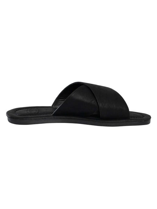 Superdry Deslizadores De Correa Cruzada Vintage, Negro - Image 3