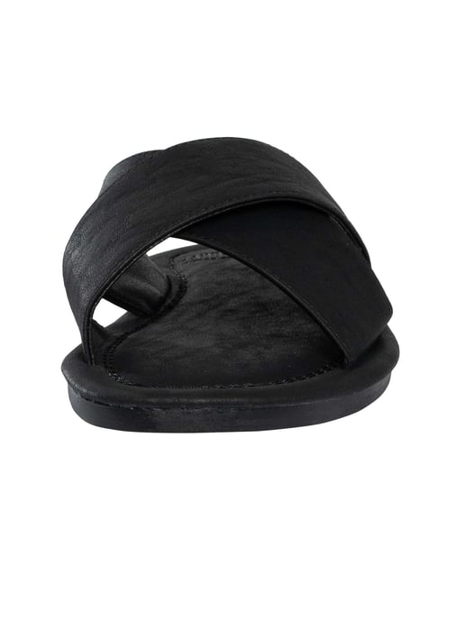 Superdry Deslizadores De Correa Cruzada Vintage, Negro - Image 4