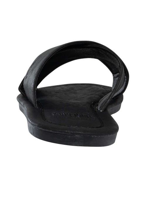 Superdry Deslizadores De Correa Cruzada Vintage, Negro - Image 5