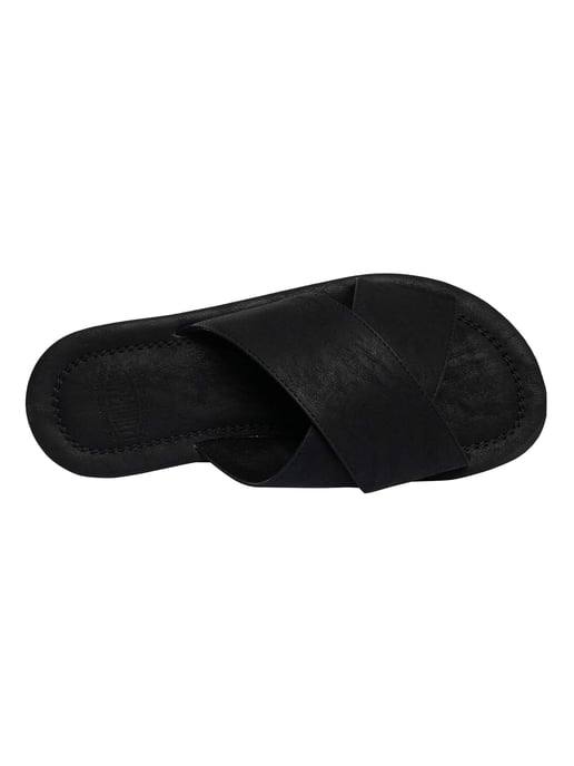 Superdry Deslizadores De Correa Cruzada Vintage, Negro - Image 6