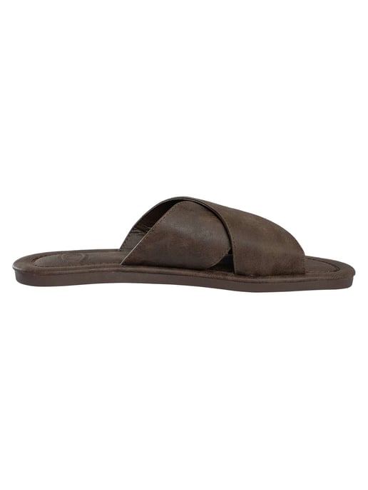 Superdry Deslizadores De Correa Cruzada Vintage, Marrón - Image 3