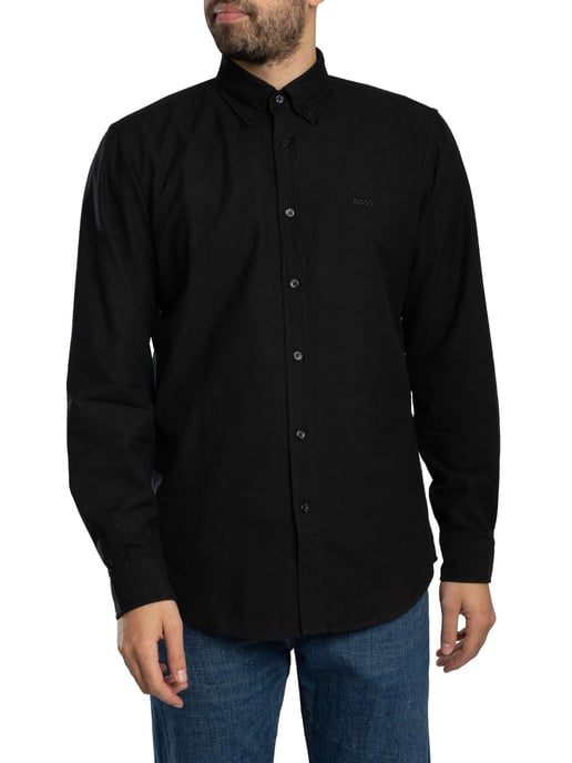 BOSS Camisa Rickert, Negro - Image 1