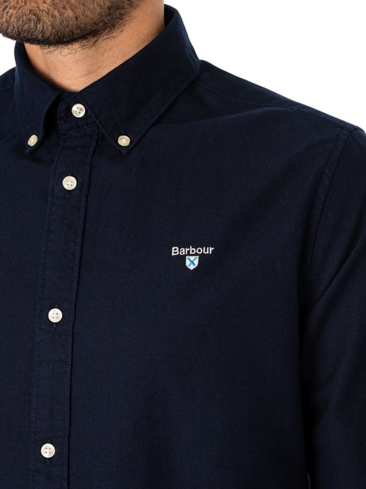 Barbour Camisa De Vestir Oxtown, Azul - Image 4