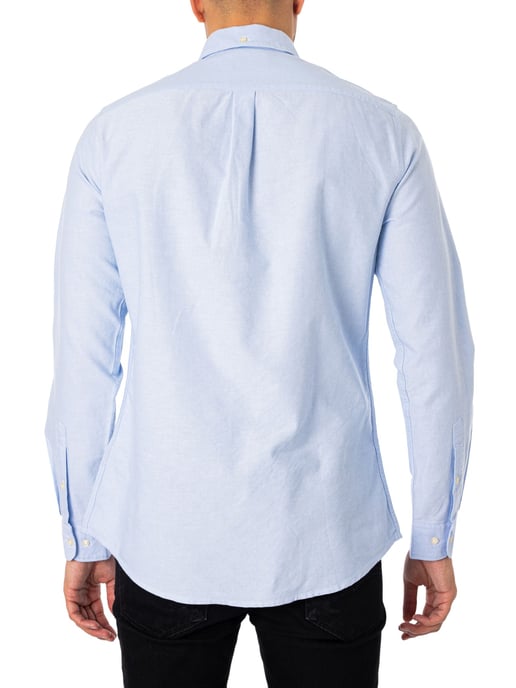 Barbour Camisa De Vestir Oxtown, Azul - Image 3