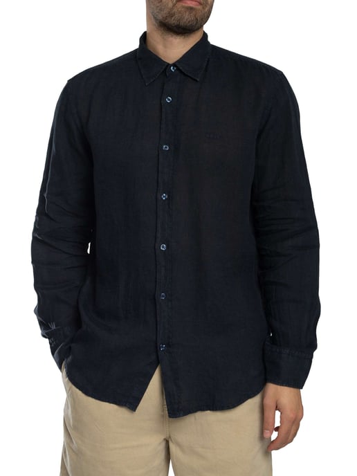 BOSS Camisa Regular Elegante, Azul - Image 2