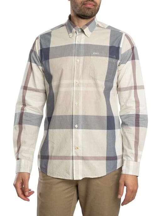 Barbour Camisa Escocesa A Medida De Harris, Gris - Image 2