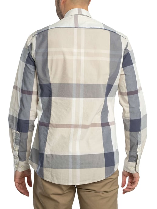 Barbour Camisa Escocesa A Medida De Harris, Gris - Image 3