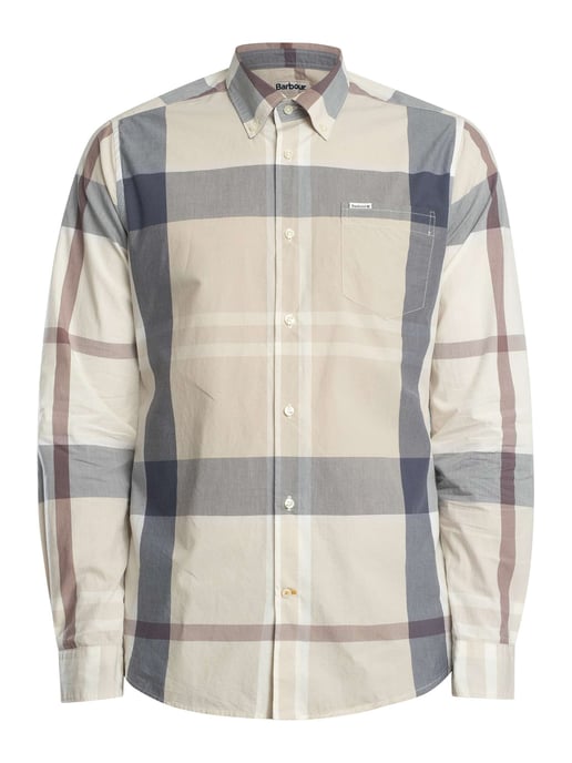 Barbour Camisa Escocesa A Medida De Harris, Gris - Image 6