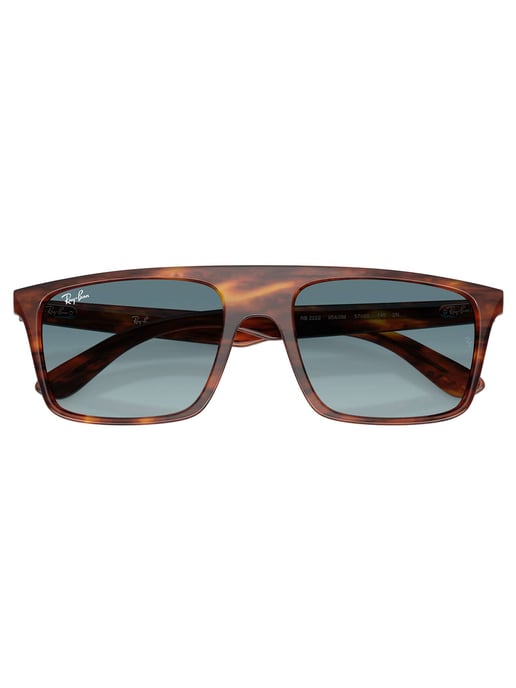Ray-Ban Gafas De Sol Cuadradas RB2222, Marrón - Image 4