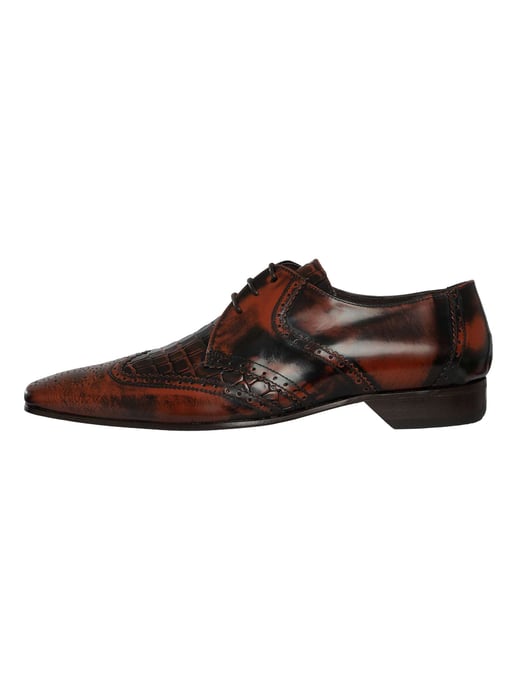 Jeffery West Zapatos Derby De Cuero, Marrón - Image 2