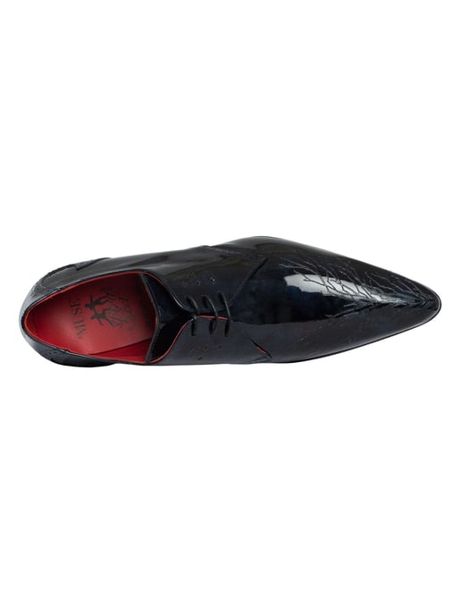 Jeffery West Zapatos De Cuero Brogue Branch, Azul - Image 6