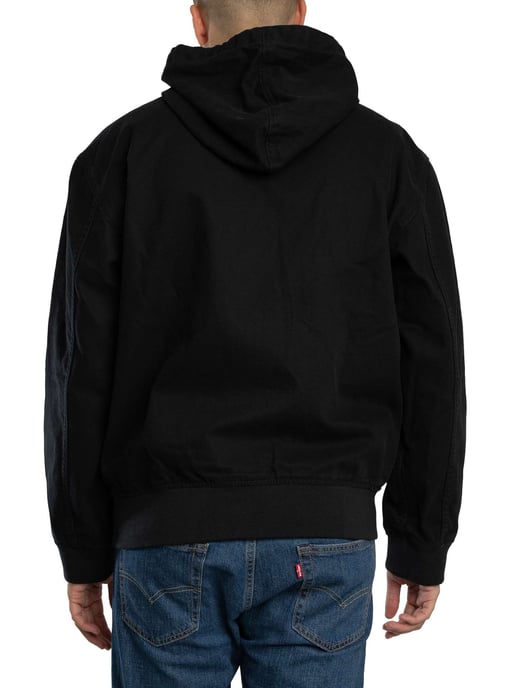 Dickies Chaqueta Con Capucha De Lona Sin Forro, Negro - Image 3