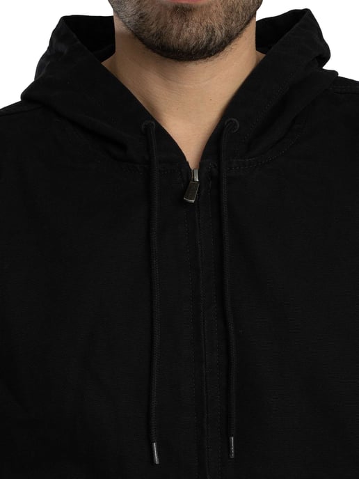 Dickies Chaqueta Con Capucha De Lona Sin Forro, Negro - Image 5