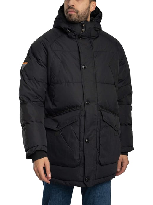 Superdry Chaqueta Parka Acolchada Expedition, Negro - Image 2