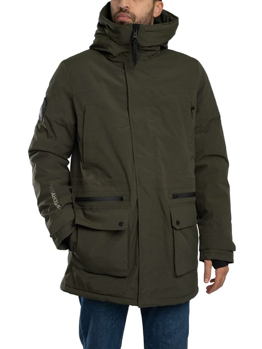 Superdry Parka Acolchada City, Verde - Image 2