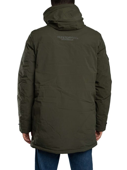 Superdry Parka Acolchada City, Verde - Image 3