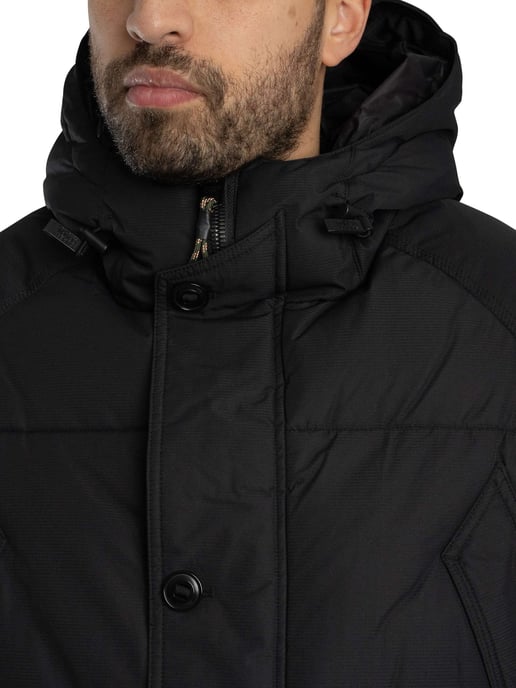 Superdry Chaqueta Parka Acolchada Expedition, Negro - Image 5