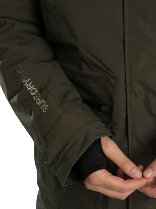 Superdry Parka Acolchada City, Verde - Image 6