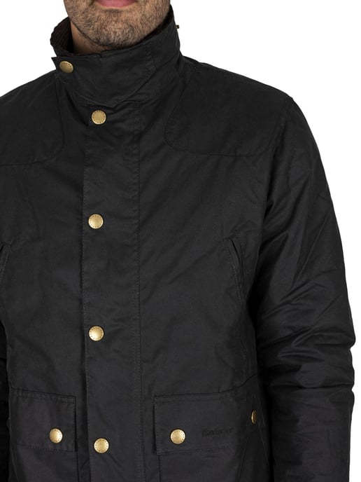 Barbour Chaqueta De Cera Reelin, Verde - Image 4