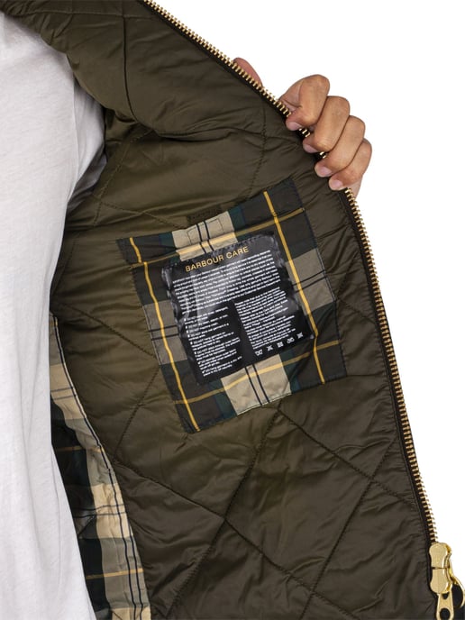 Barbour Chaqueta De Cera Reelin, Verde - Image 5