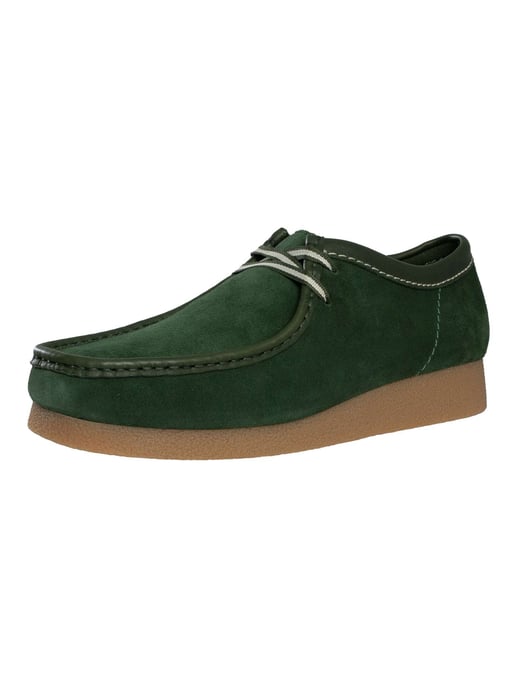 Clarks Zapatos De Gamuza Wallabee Evo, Verde - Image 1