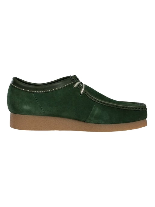 Clarks Zapatos De Gamuza Wallabee Evo, Verde - Image 3