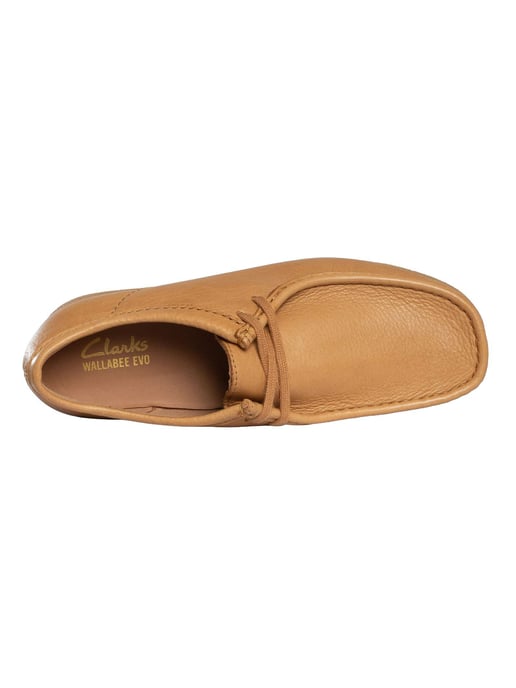 Clarks Zapatillas De Cuero Wallabee Evo, Marrón - Image 6