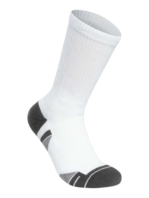 Under Armour Paquete De 3 Calcetines Deportivos Técnicos De Alto Rendimiento, Blanco - Image 3