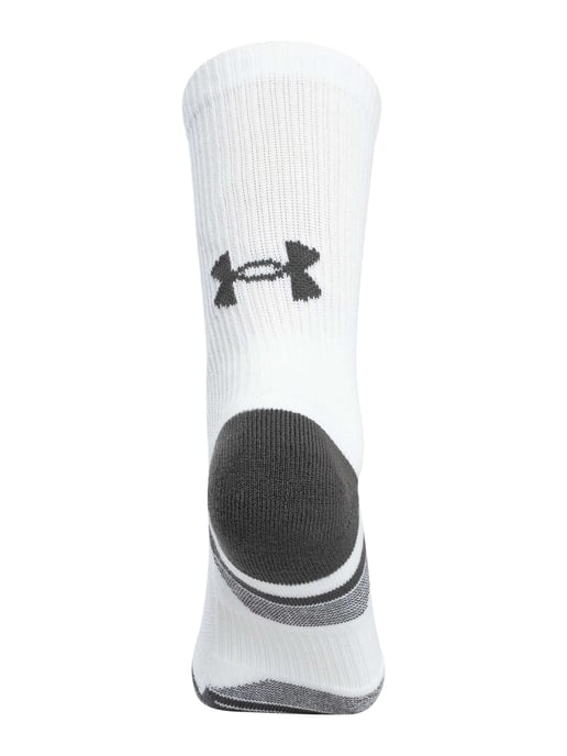 Under Armour Paquete De 3 Calcetines Deportivos Técnicos De Alto Rendimiento, Blanco - Image 6